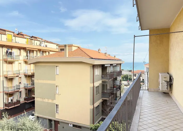 公寓 200 Mt Dal Mare - Due Balconi E Vista Sul Mare